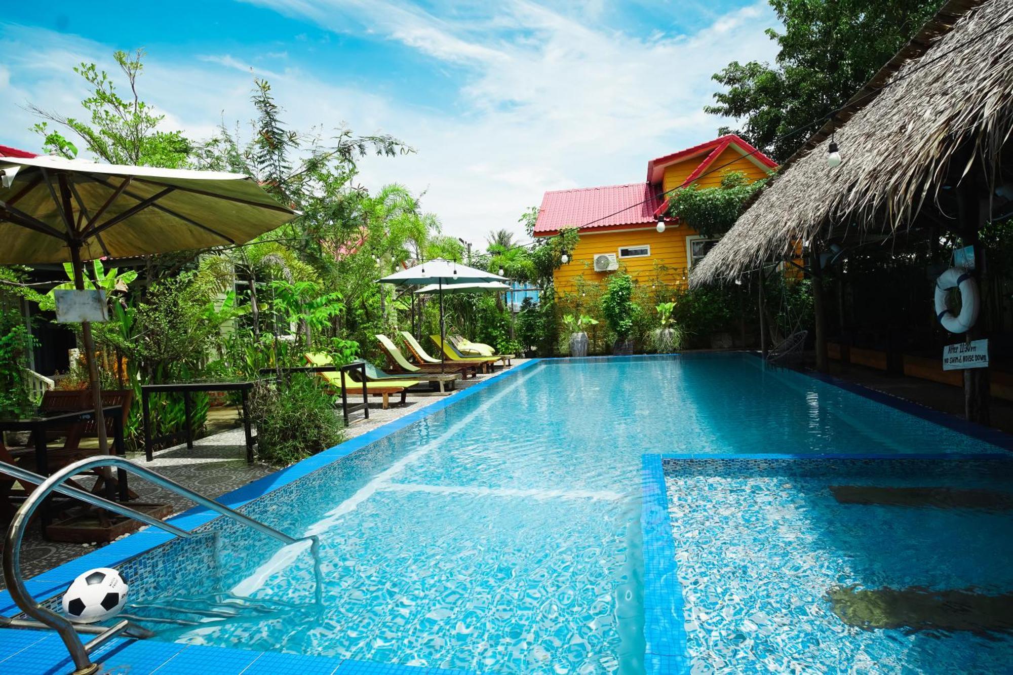 Yellow Star Hostel Kampot Luaran gambar