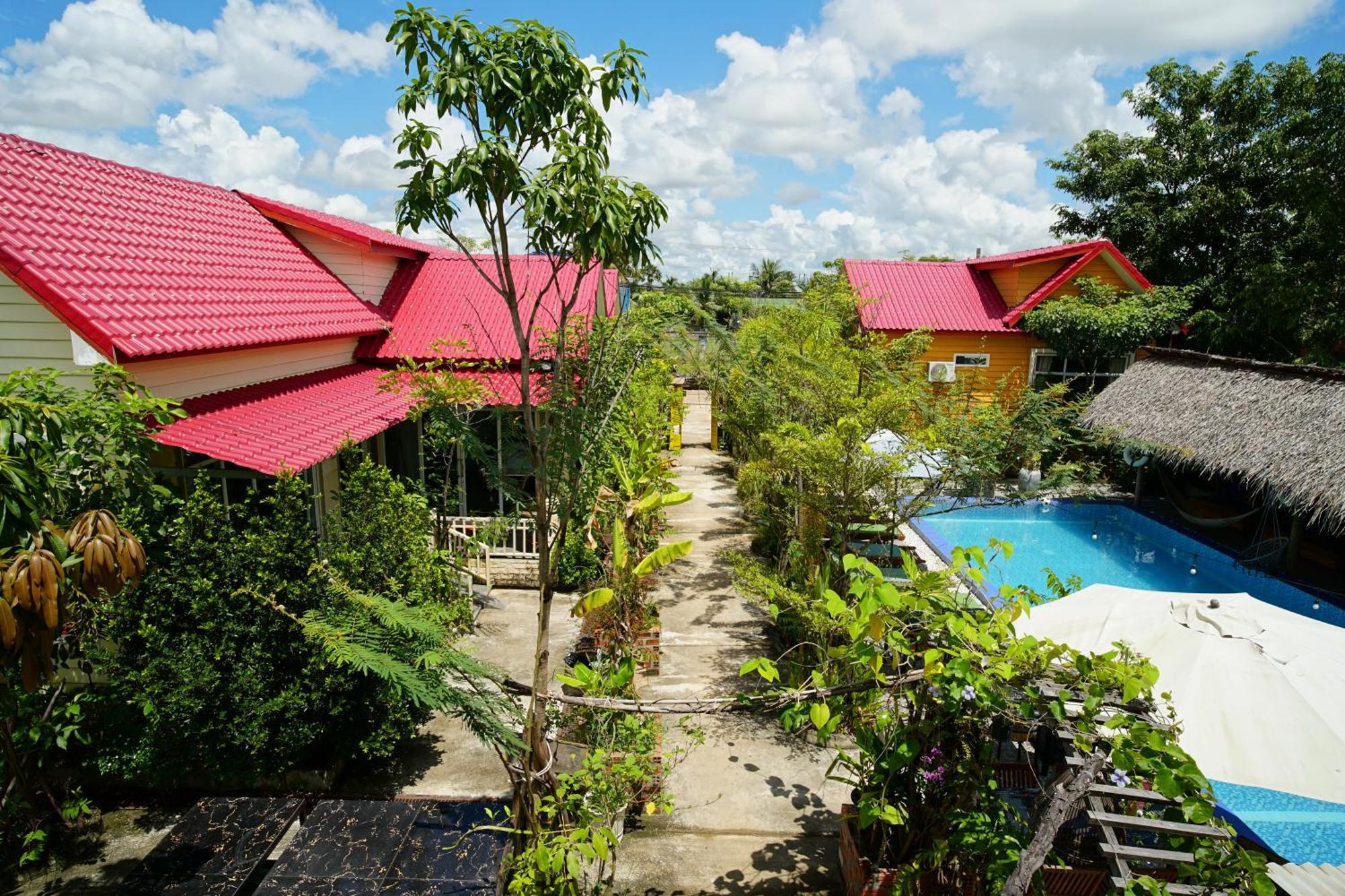 Yellow Star Hostel Kampot Luaran gambar
