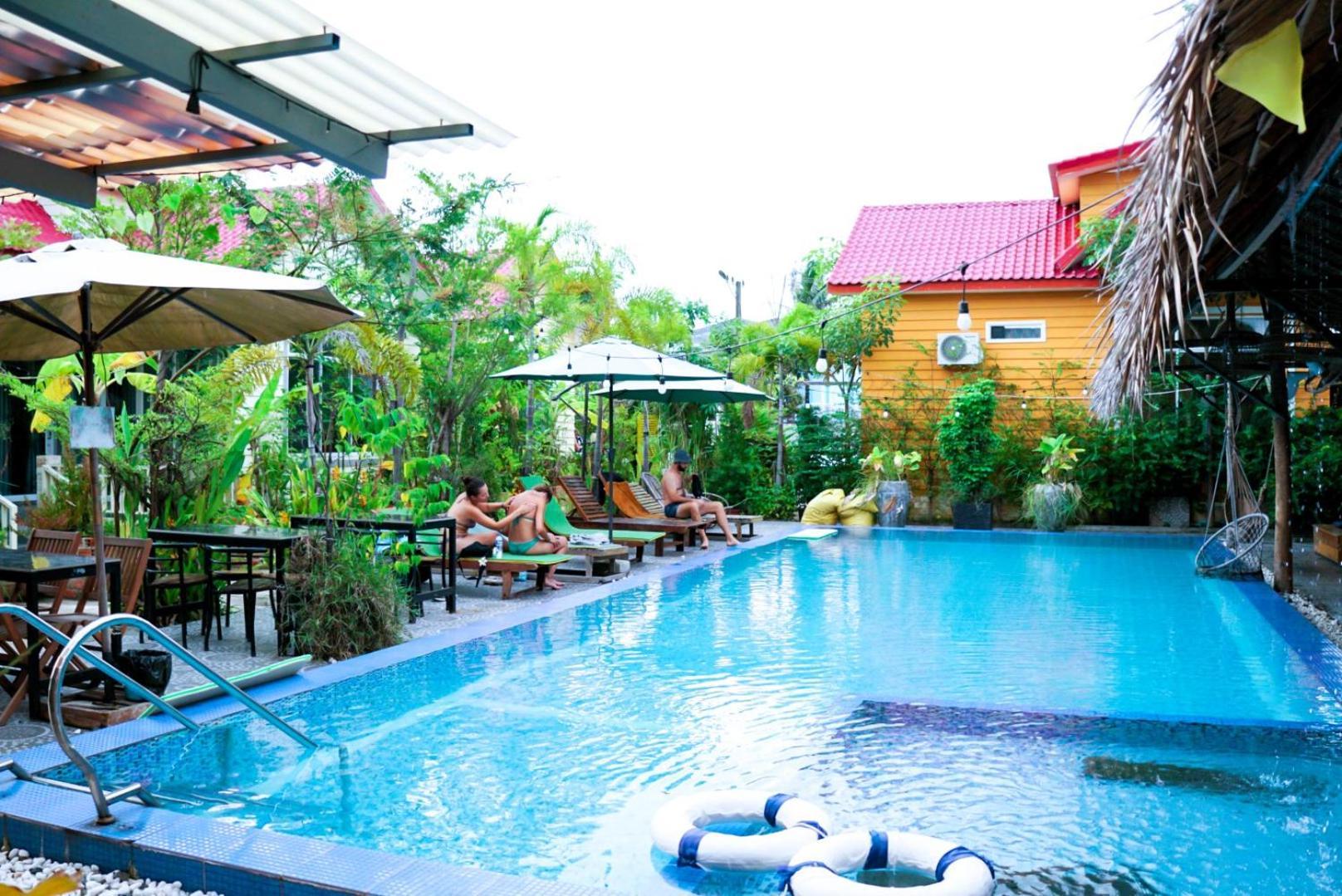 Yellow Star Hostel Kampot Luaran gambar